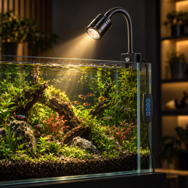 Luz LED súper delgada para acuario